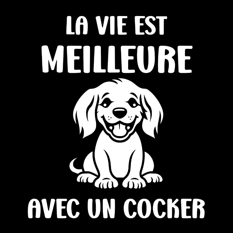 Humour Chien cocker