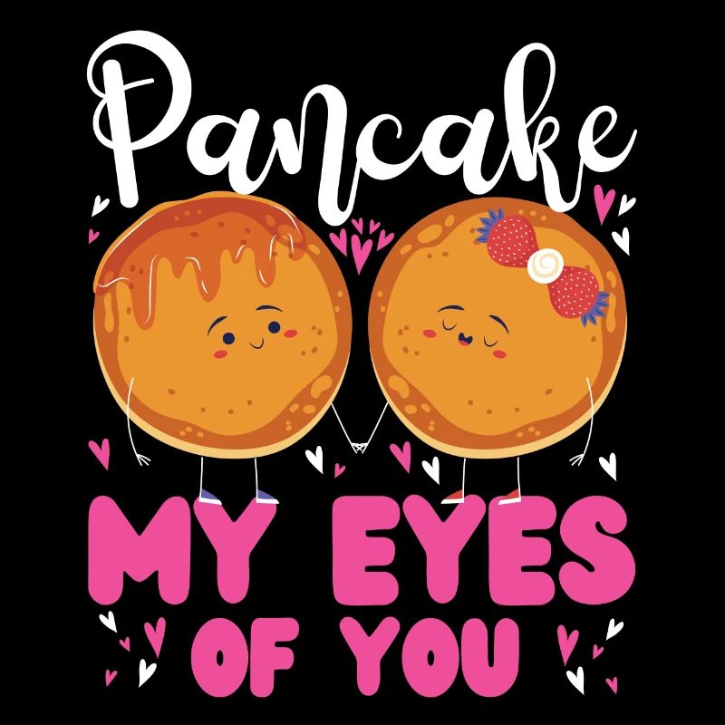 Pancake Lover Kids Valentines Day