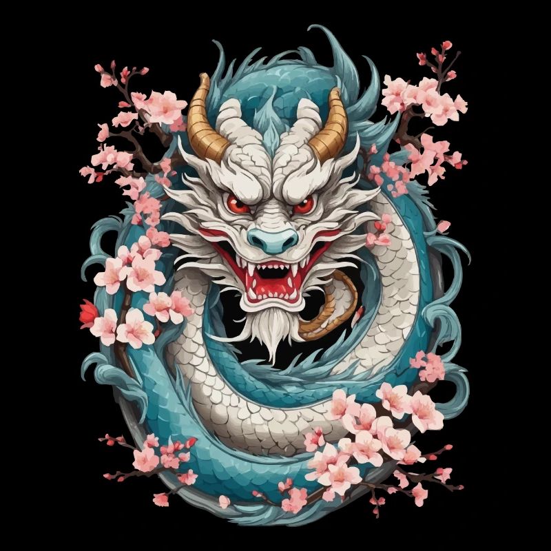 Japanischer Drache Bild Tattoo Aesthetic
