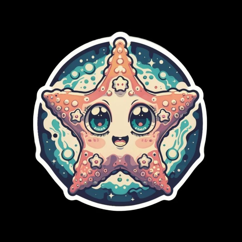 Amoureux des étoiles de mer