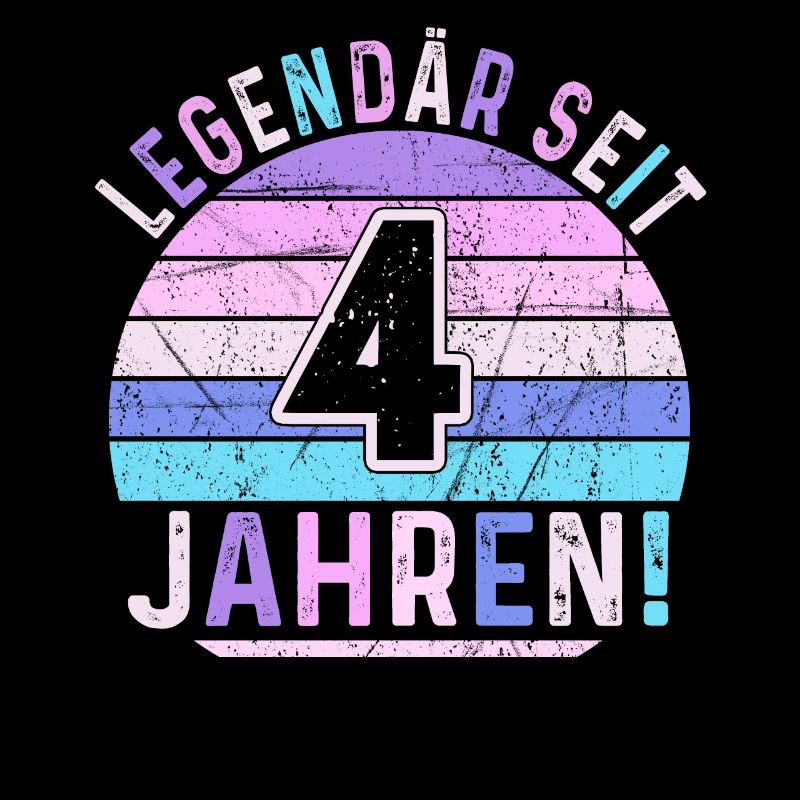 4 Jahre Geschenk 4. Geburtstag Junge Mädchen