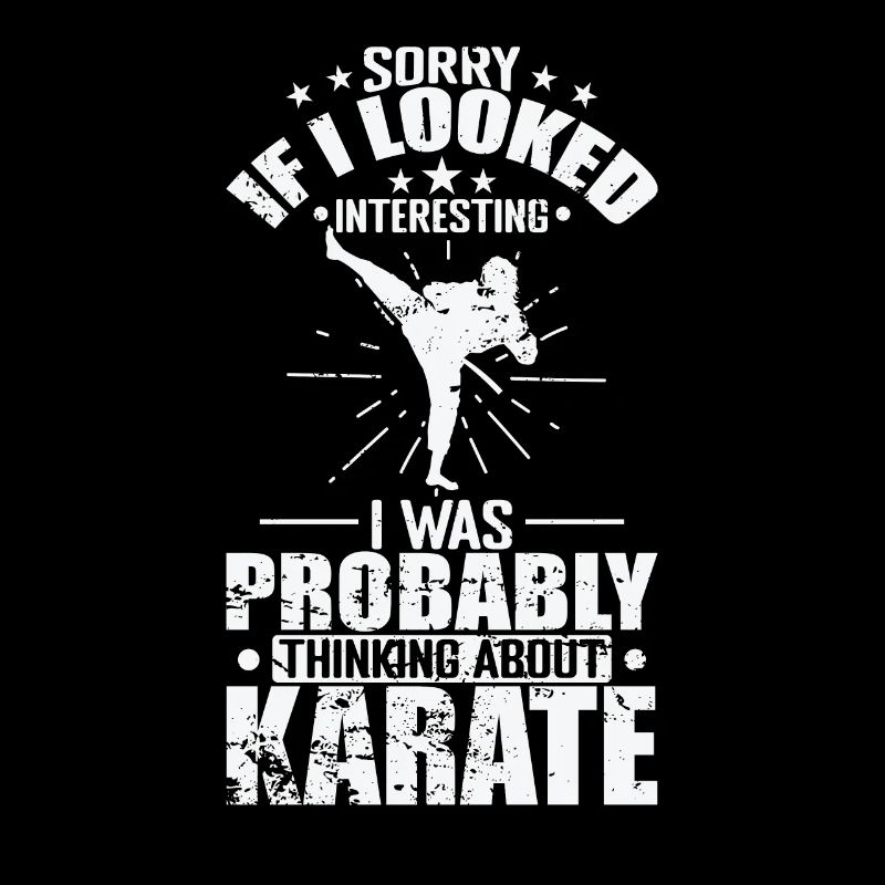 I was Thinking about Karate