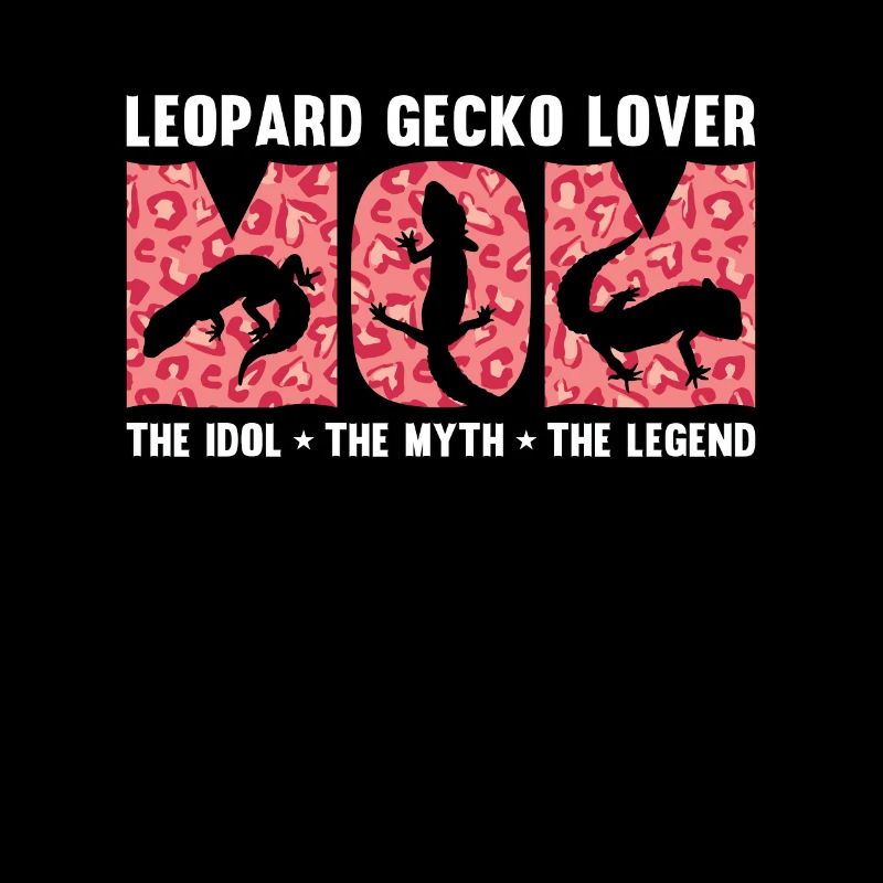 Léopard Gecko Amant Maman L’Idole L’Amant Gecko