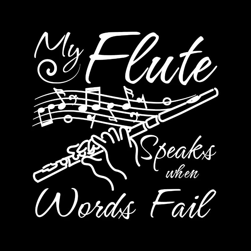My flute speaks when words fail