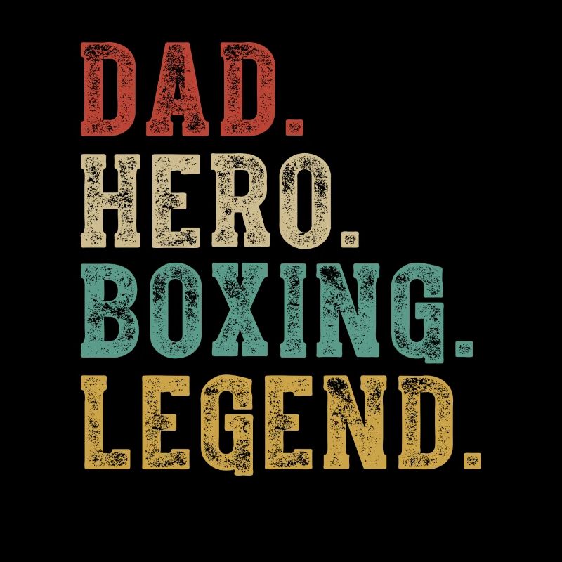 Légende de la boxe Dad Hero