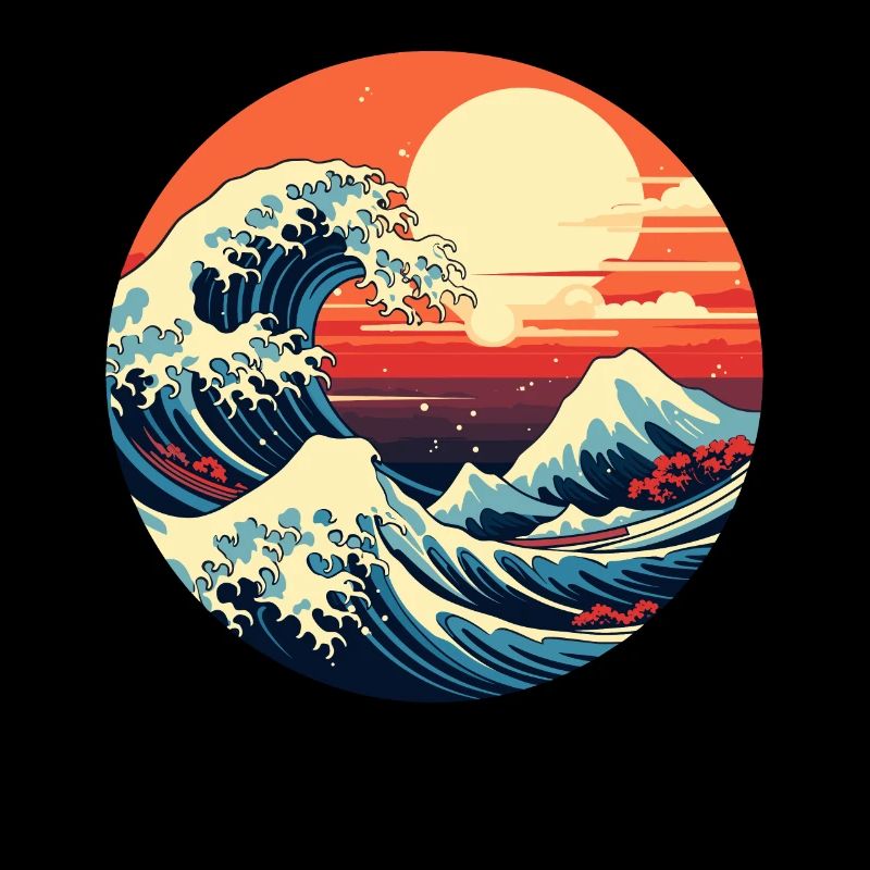 Große Welle The Great Wave Kanagawa