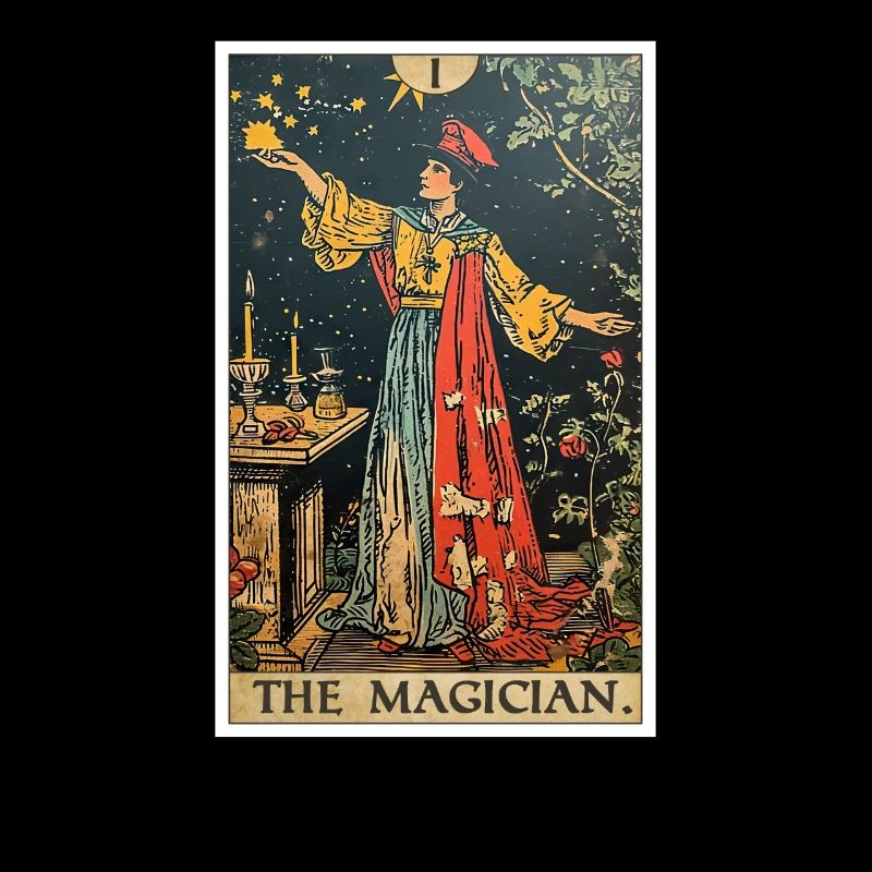 Carte de Tarot Le Magicien Le Magicien