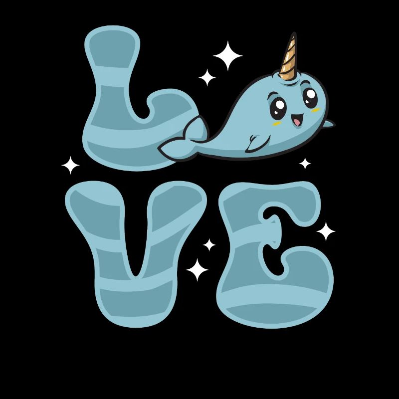 Narval Licorne Baleine