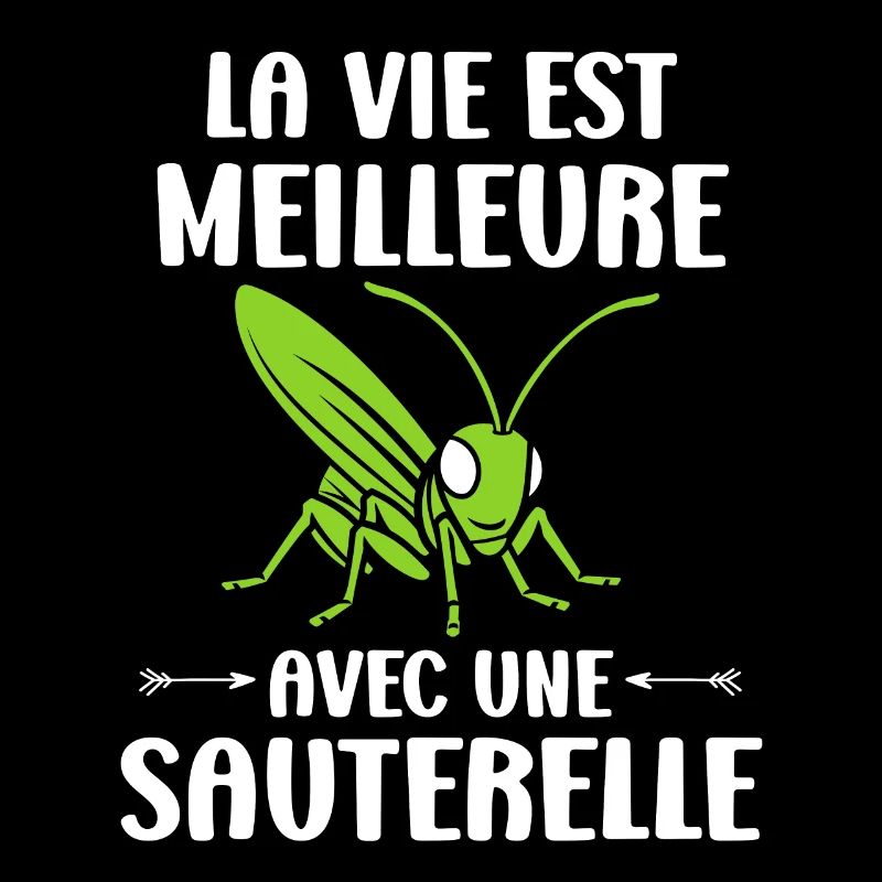 Insecte humour Sauterelle