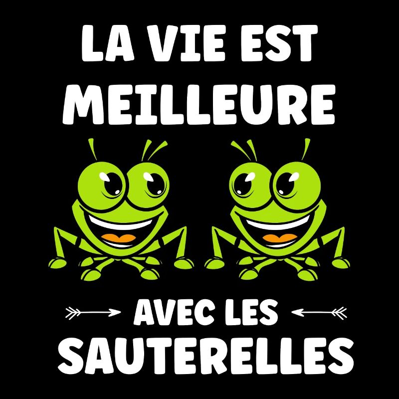 Insecte humour Sauterelle