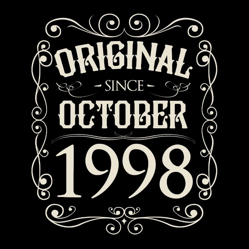 Vintage - Original since October 1998 Birthday