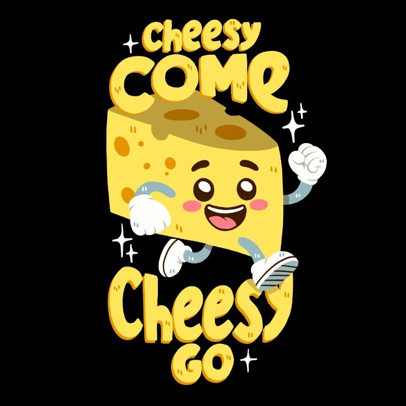 Cheese Pun: Cheesy Come Cheesy Go