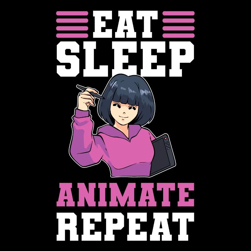 Visual Artist Animate 3D Art Eat Sleep Animate
