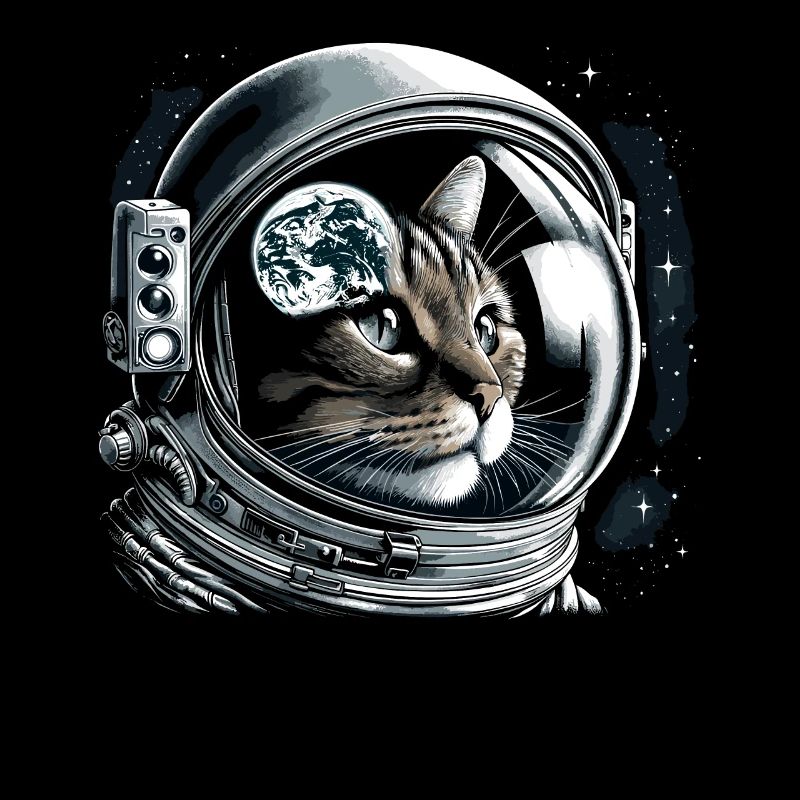 Cat, Astronaut, Astronomy, Outer Solar System