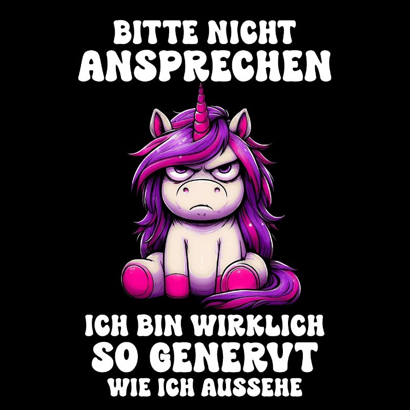 Bitte Nicht Ansprechen Ich Bin Wirklich So Genervt