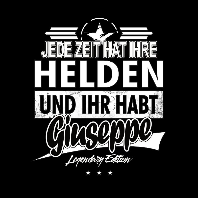 Chaque époque a ses héros Vous avez Giuseppe