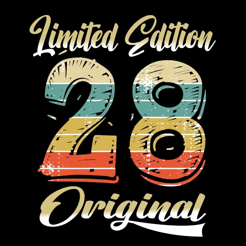 96 ans anniversaire vintage 1928 édition limitée