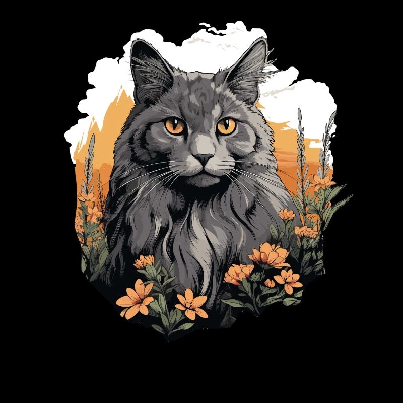 Nebelung Kätzchen Nebelung Katze