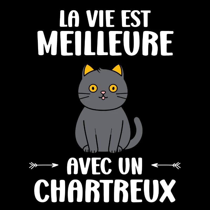 Humour chat chartreux