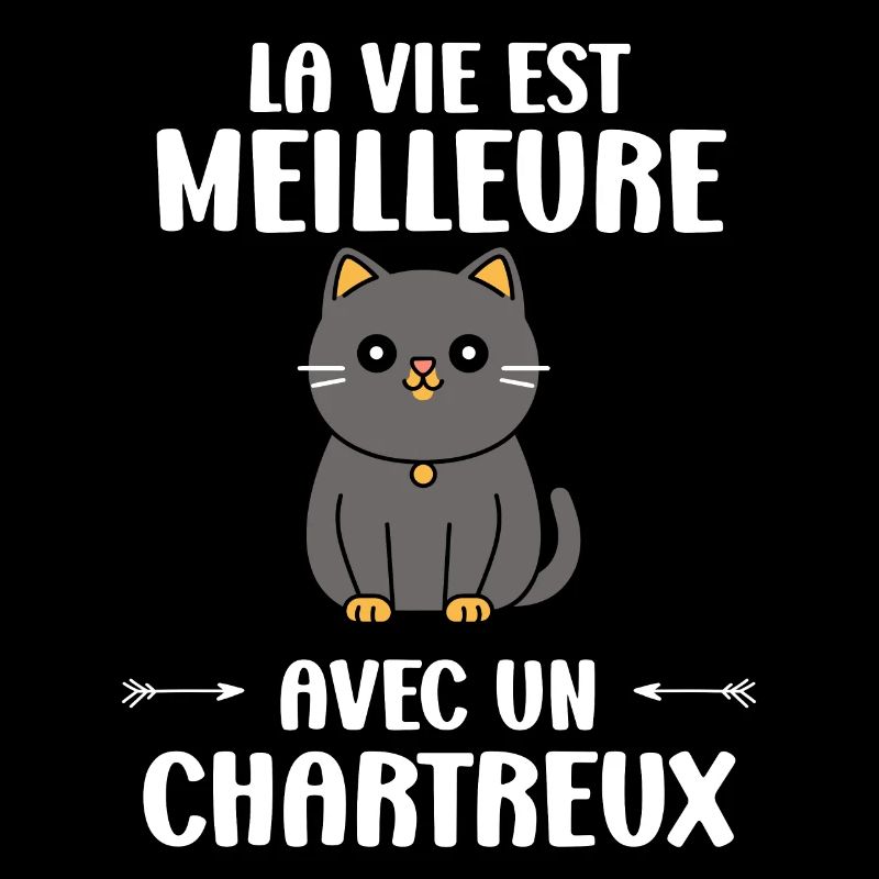 Humour chat chartreux