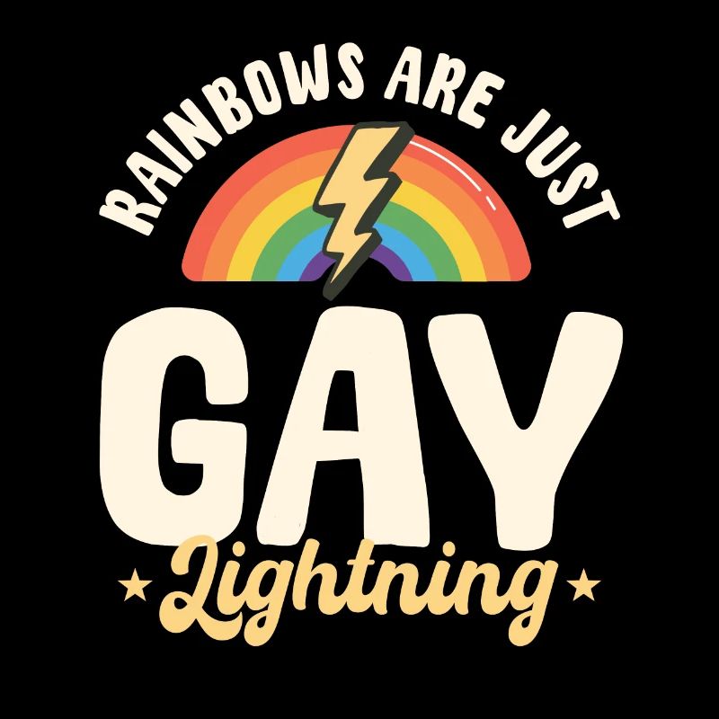 Regenbogen Sind Nur Schwule Blitze