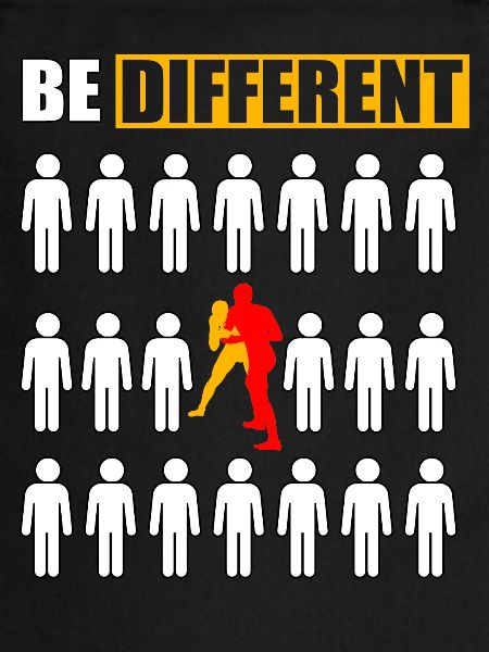 Wrestling be different