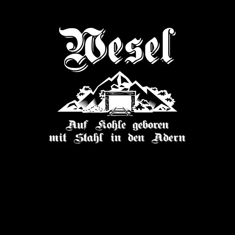 Wesel Auf Kohle geboren mit Stahl in den Adern