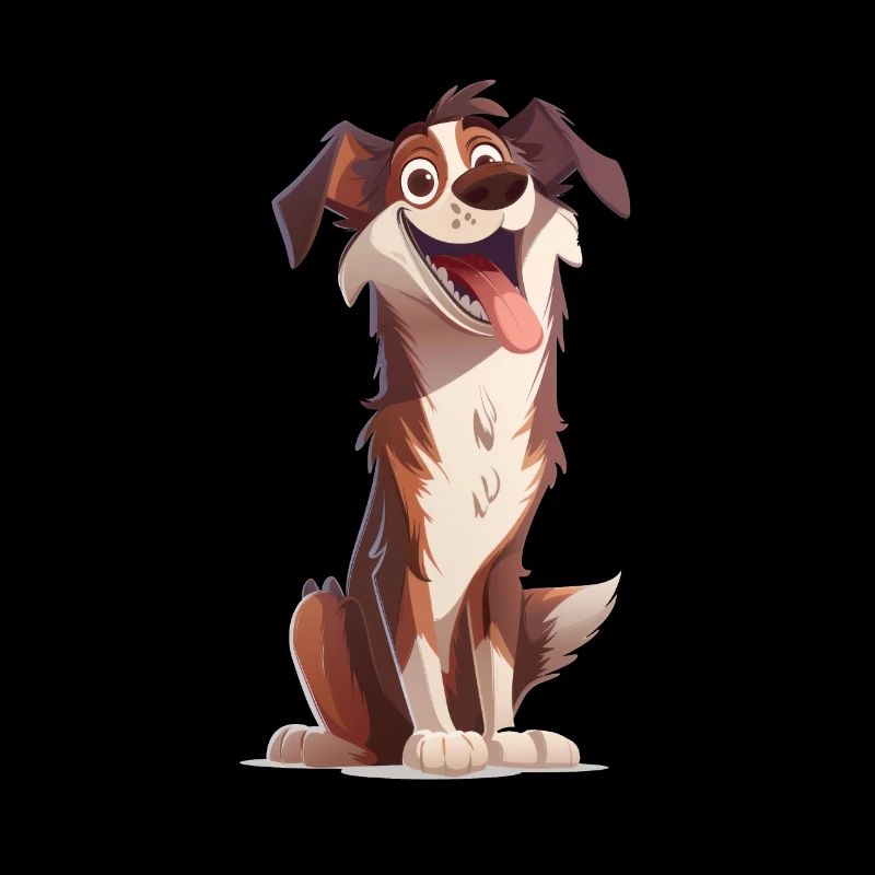 Aidi Geschenk | Cartoon Artwork