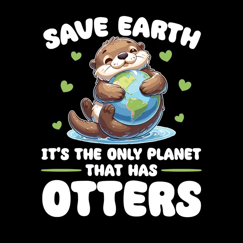 C’est la seule planète avec le Jour de la Terre des loutres