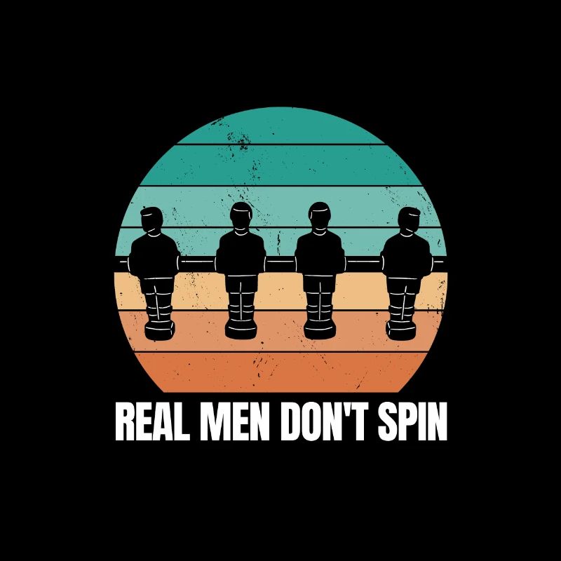 Fußball - real men dont spin