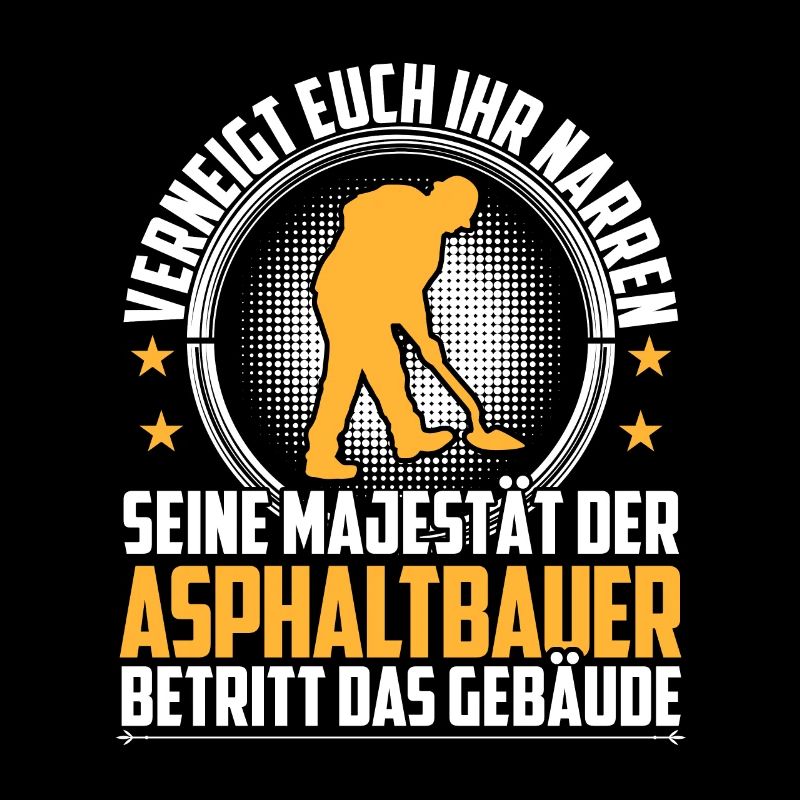 Le constructeur d’asphalte s’incline devant vous constructeur de routes