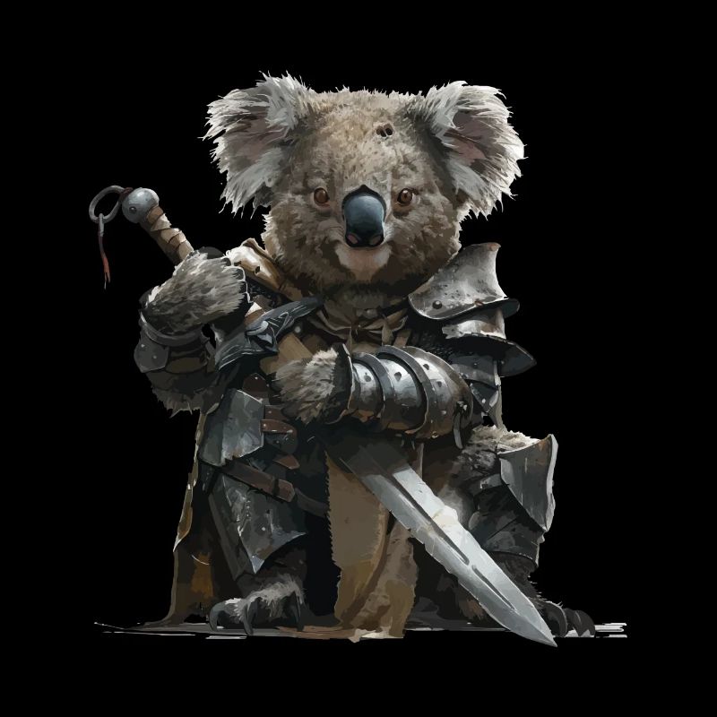 Koala Ritter Mittelalter