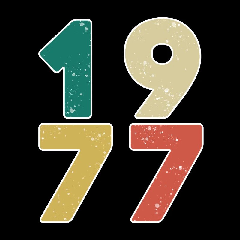 1977 - Né en 1977 - Construit en 1977