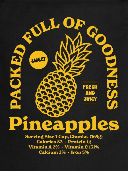 Pineapples Nutritional