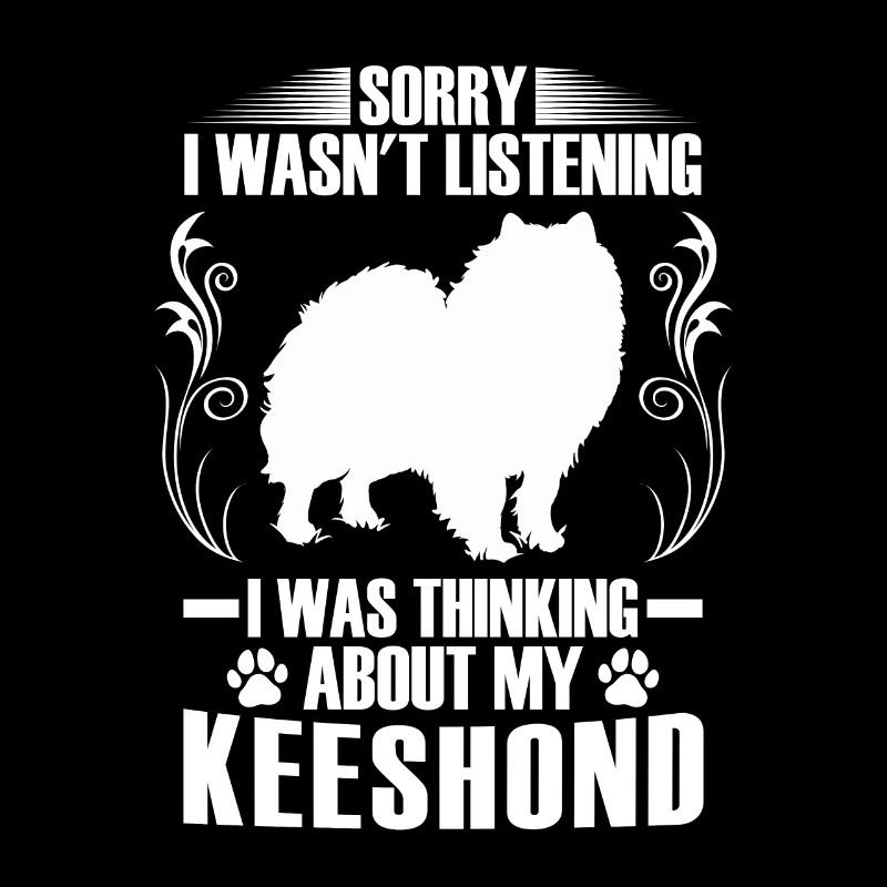 Ich habe an Wolfsspitz gedacht Keeshond
