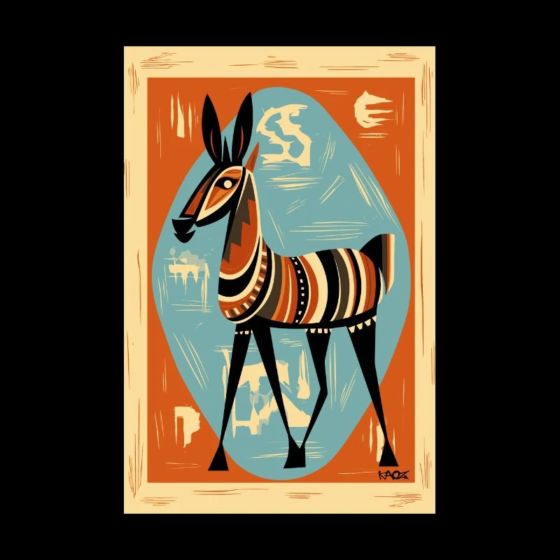 Ancient Art: Donkey