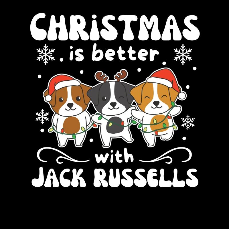 Weihnachten ist besser mit Jack Russells