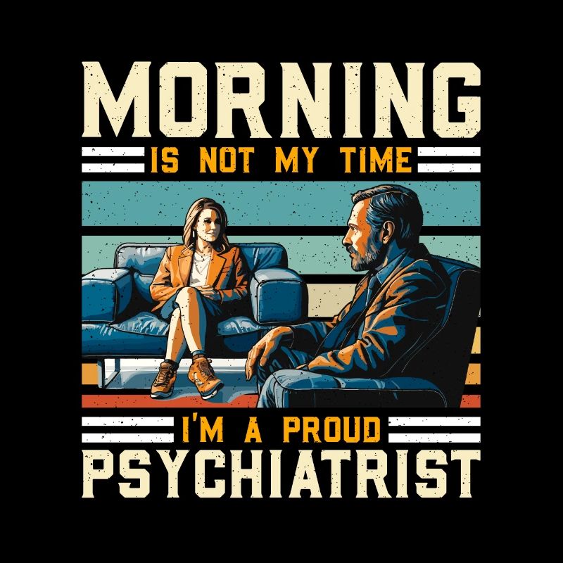 Psychiatrist Morning Is Not My Time Psychoanalyst