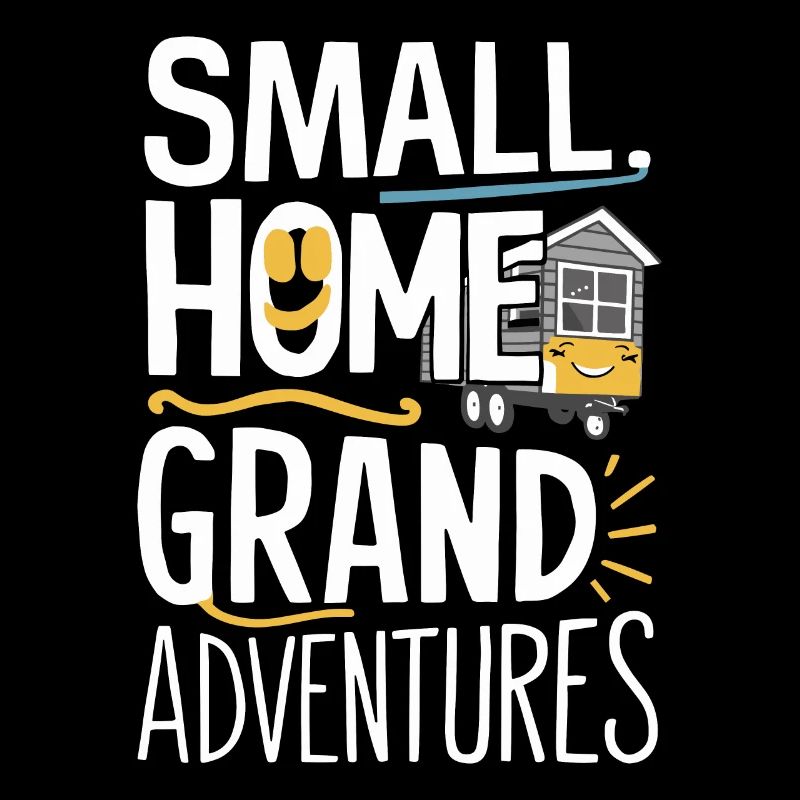 Rolling Tiny House Minimalistischer Lebensstil