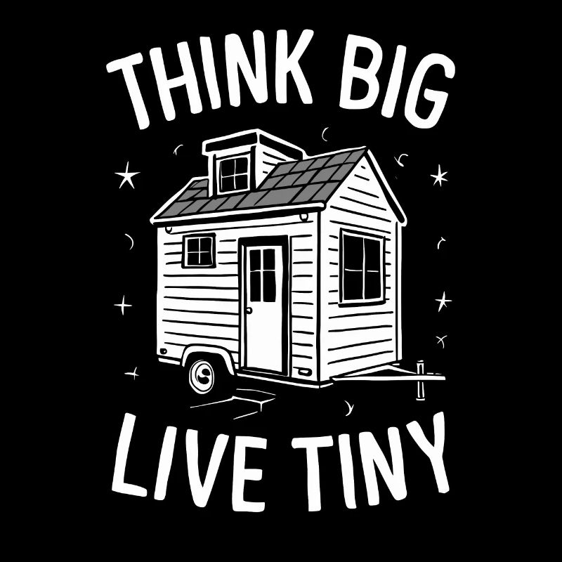 Rolling Tiny House Minimalistischer Lebensstil