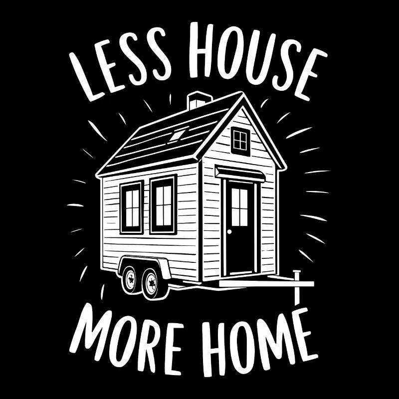 Rolling Tiny House Minimalistischer Lebensstil