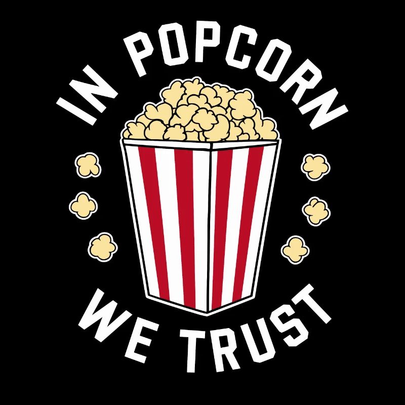 Lustiger Popcorn-spruch, Binge-watching-popcorn
