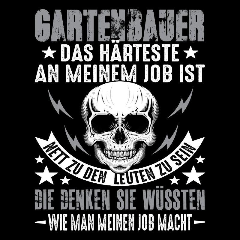 Gartenbau Gartenbauer Landschaftsbauer Spruch