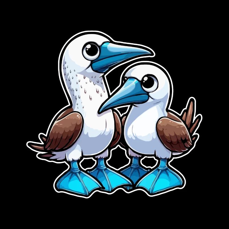 Bird Blue Footed Booby Birds Bird Gift