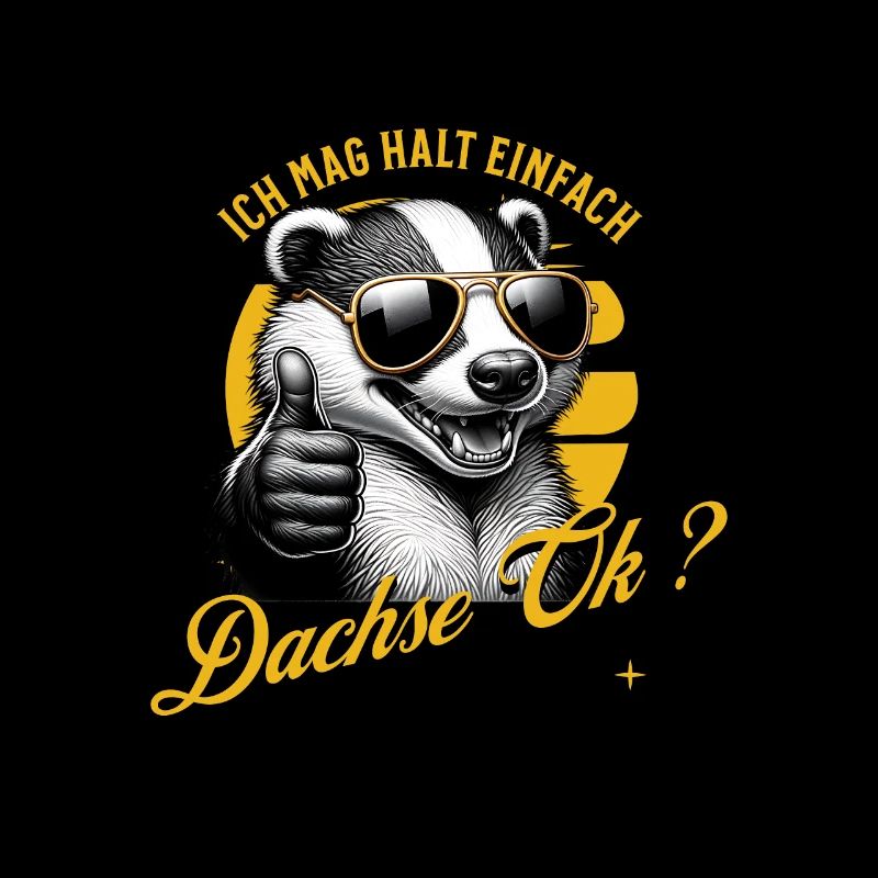 Ich mag halt einfach Dachse