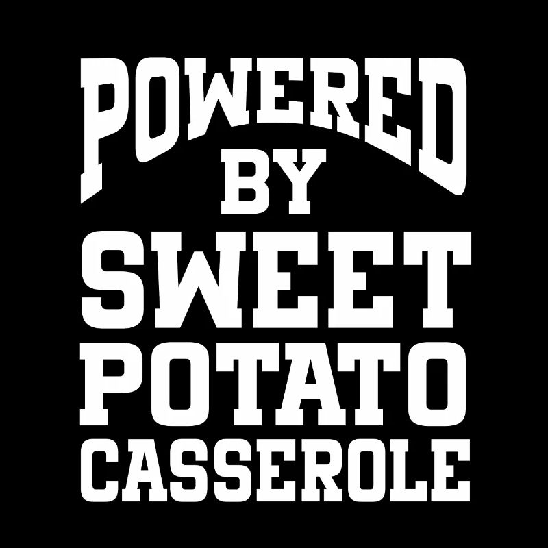 Alimenté par une casserole de patates douces