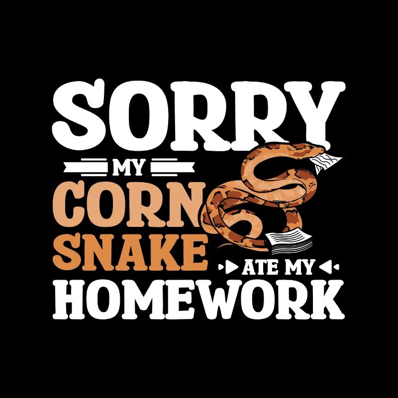 Désolé, mon serpent des blés a mangé mes devoirs