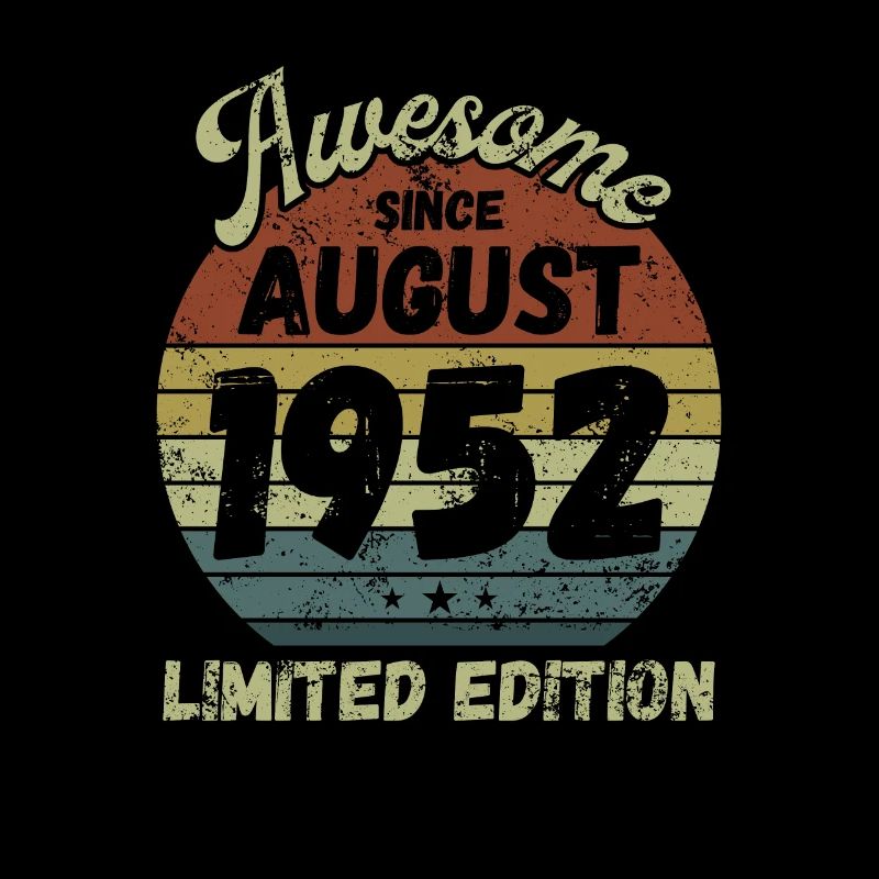 Awesome since August 1952 - Birthday