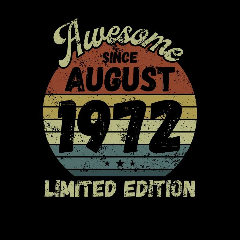 Awesome since August 1972 - Birthday