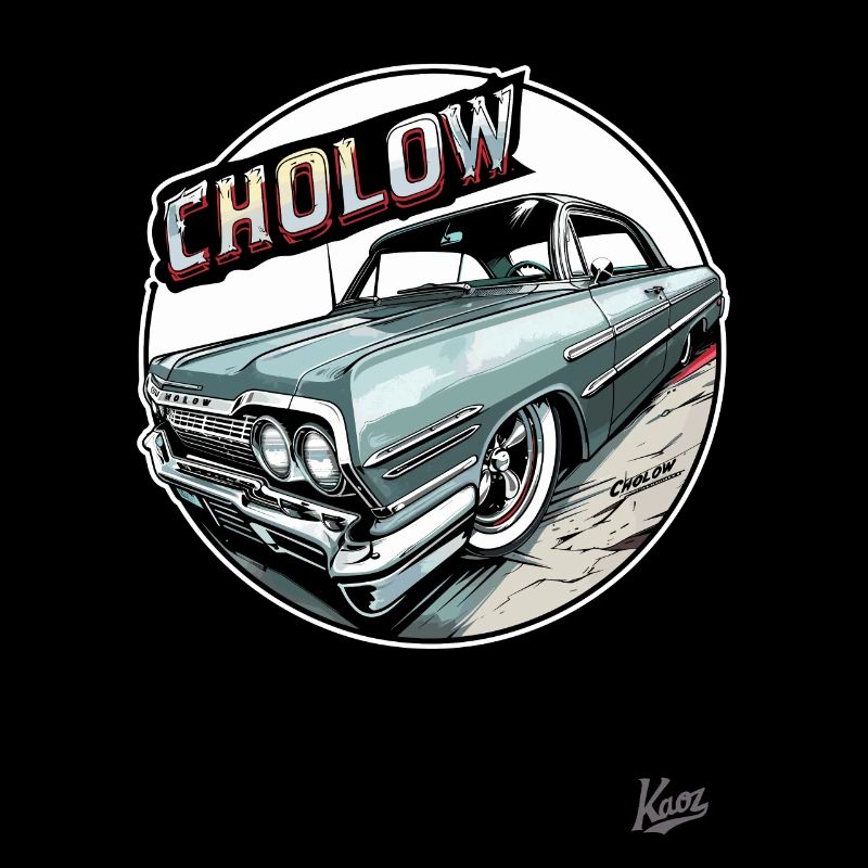 Cholow Klassiker: Oldtimer Lowrider-Auto